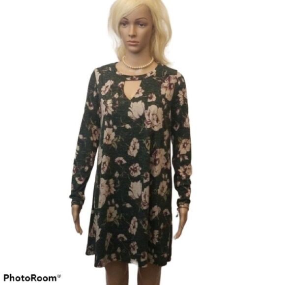 Peach Love California Floral Dress - Medium - Picture 2 of 7